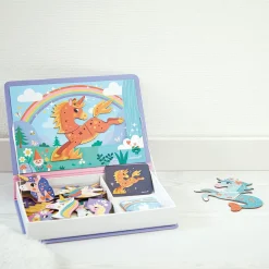 Janod Jeu magnétique Magneti'book Licornes