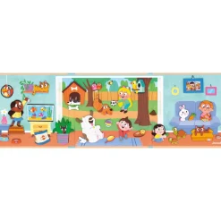 Janod Jeu magnétique Magneti'stories Les animaux domestiques