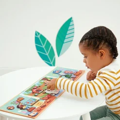 Janod Jeu magnétique Magneti'stories Les animaux domestiques