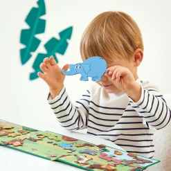 Janod Jeu magnétique Magneti'stories Les animaux d'Afrique