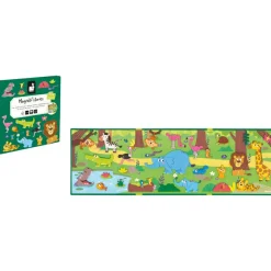 Janod Jeu magnétique Magneti'stories Les animaux d'Afrique