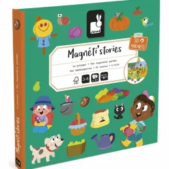Janod Jeu magnétique Magneti'Stories Le Potager