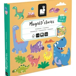 Janod Jeu magnétique Magneti'stories Les dinosaures