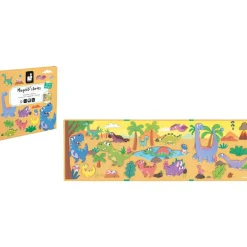 Janod Jeu magnétique Magneti'stories Les dinosaures