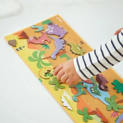 Janod Jeu magnétique Magneti'stories Les dinosaures