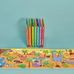 Janod Jeu magnétique Magneti'stories Les dinosaures