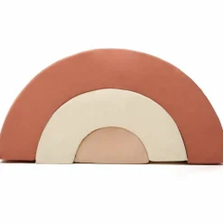 Discount Jeux en mousse Milo arc-en-ciel bois de rose, milk, nude (3 blocs) Parcours De Motricité