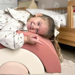 Discount Jeux en mousse Milo arc-en-ciel bois de rose, milk, nude (3 blocs) Parcours De Motricité