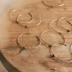 Clearance Jonc Alice en plaqué or jaune (personnalisable) Bracelet Maman