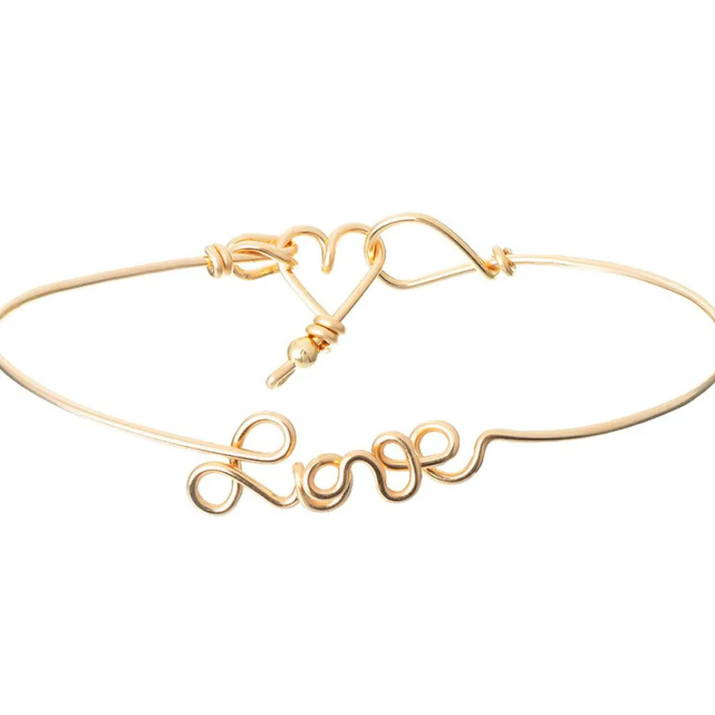 Padam Padam Jonc Love S (goldfilled jaune 14 carats)