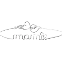 Discount Jonc Mamie S (argent massif 925) Bracelet Maman
