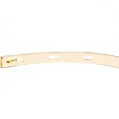 New Jonc pour enfant personnalisable (plaqué or jaune) Enfant Bracelet Bébé / Enfant