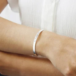 Enfant Petits trésors Jonc pour enfant personnalisable (argent 925°)