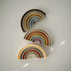 Hot Jouet à empiler Arc-en-ciel Hillside Jouet À Empiler