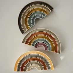 Jouet à empiler Arc-en-ciel Tropical Jouet À Empiler