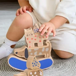 Online Jouet à empiler en bois Little Mateys Jouet À Empiler