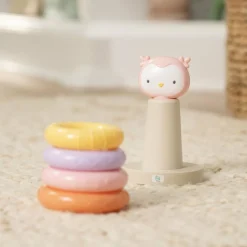 Ingenuity Jouet à empiler Nally la Chouette