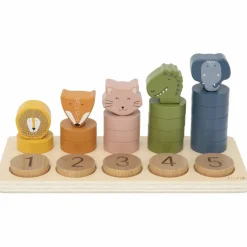 Trixie Jouet à encastrer 2 en 1 en bois