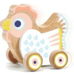 Djeco Jouet à rouler Baby Blanc Sing