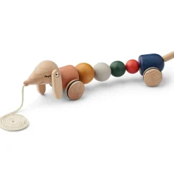 Liewood Jouet à tirer Barthes Golden Caramel