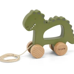 Trixie Jouet à tirer en bois Mr. Dino