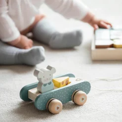 Clearance Jouet à tirer en bois Poppy Jouet À Tirer / Pousser