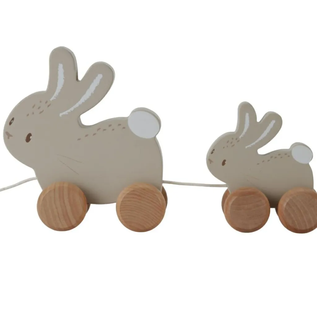 New Jouet à tirer Lapin Baby bunny Jouet À Tirer / Pousser