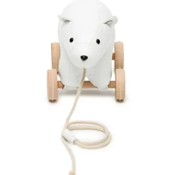 Jouet à tirer Nathan l'Ours blanc Jouet À Tirer / Pousser