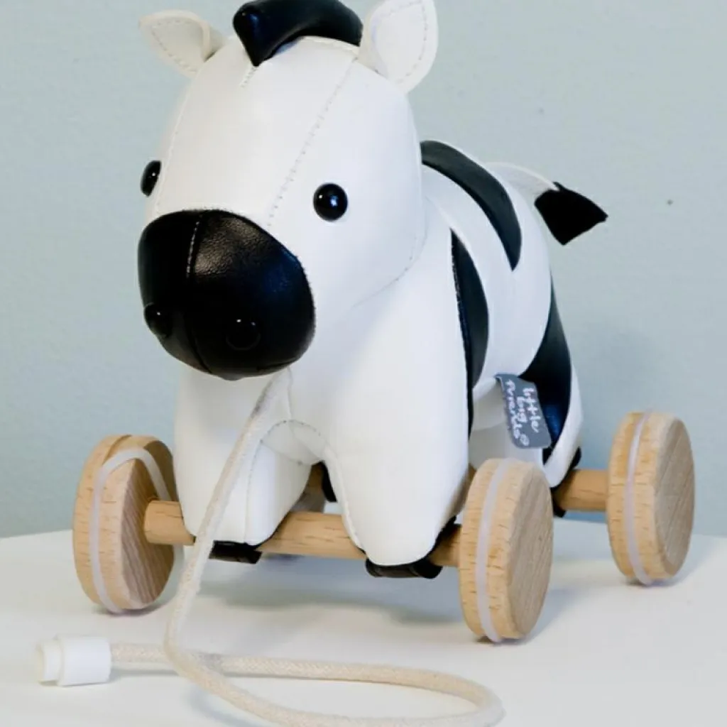 Little Big Friends Jouet à tirer Robert le Zèbre