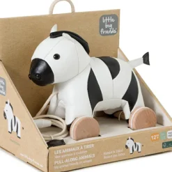 Little Big Friends Jouet à tirer Robert le Zèbre