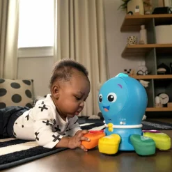 Baby Einstein Jouet d'activités 4 en 1 Opus le Poulpe Musical et Lumineux