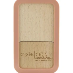 Trixie Jouet d'activités téléphone en silicone et bois Mrs. Cat
