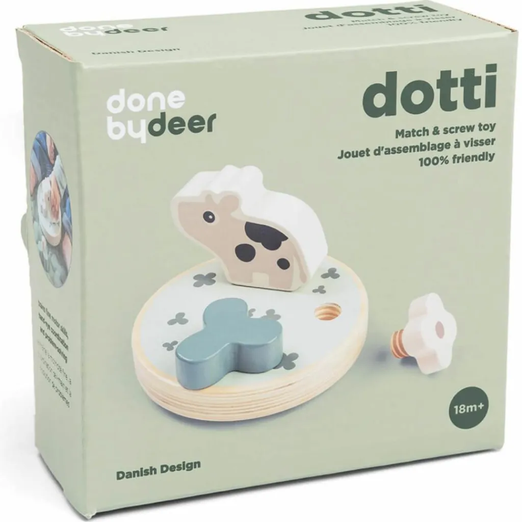 Hot Jouet d'assemblage à visser Dotti Multicolore Jouet D'Activités