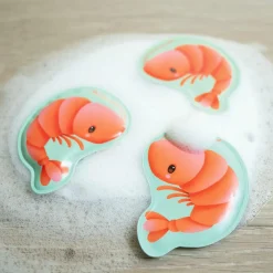 Janod Jouet de bain attrape crevettes à ventouse