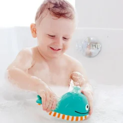 Hape Jouet de bain baleine à bulles