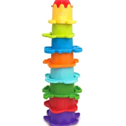 Infantino Jouet de bain gobelets gigogne (8 pièces)