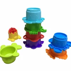 Infantino Jouet de bain gobelets gigogne (8 pièces)