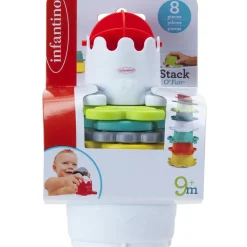 Infantino Jouet de bain gobelets gigogne (8 pièces)