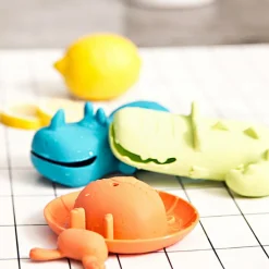 Lilliputiens Jouet de bain Marius le rhinocéros flotteur