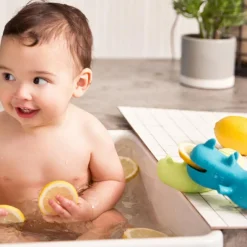 Lilliputiens Jouet de bain Marius le rhinocéros flotteur