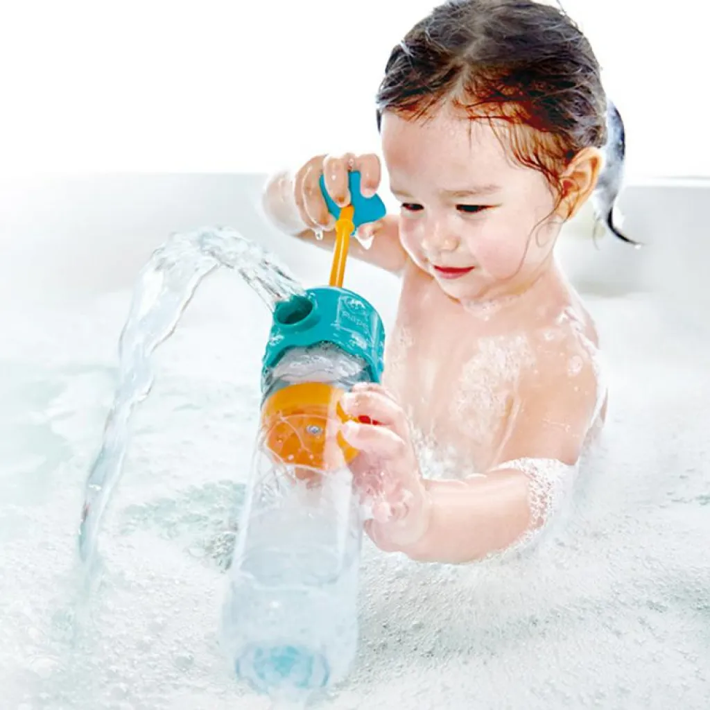 Hape Jouet de bain pompe à eau 4 jets
