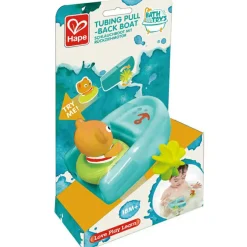 Hape Jouet de bain Teddy et son bateau