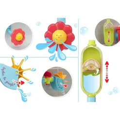 Sophie la girafe Jouet de bain Tuyaux folies