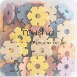 Mushie Jouet de construction Connect Hex