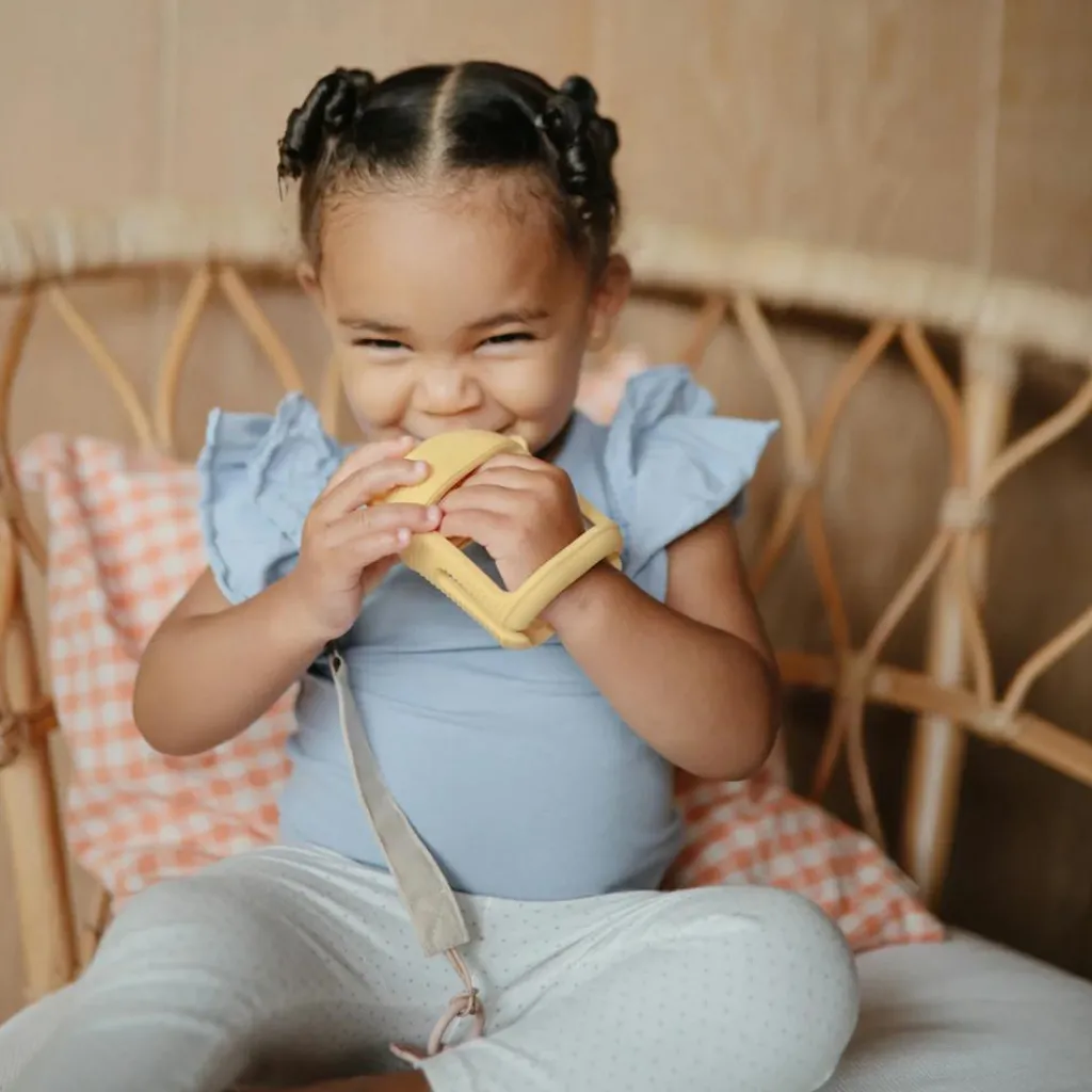 Discount Jouet de dentition en silicone Sun yellow Jouet / Anneau De Dentition