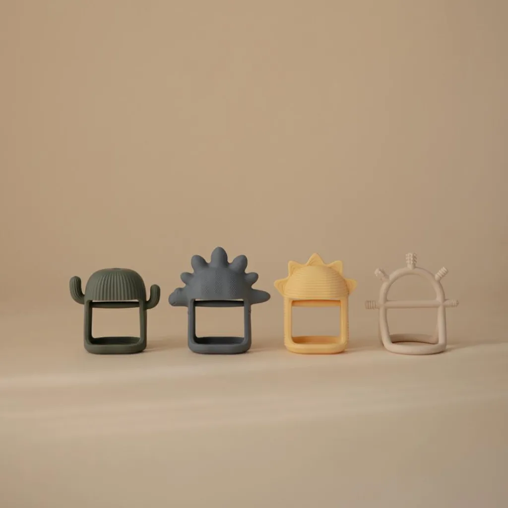 Discount Jouet de dentition en silicone Sun yellow Jouet / Anneau De Dentition