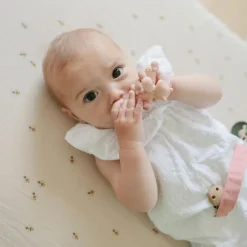 Mushie Jouet de dentition Figurine Licorne rose