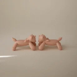 Mushie Jouet de dentition Figurine Licorne rose