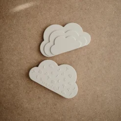 Mushie Jouet de dentition nuage gris