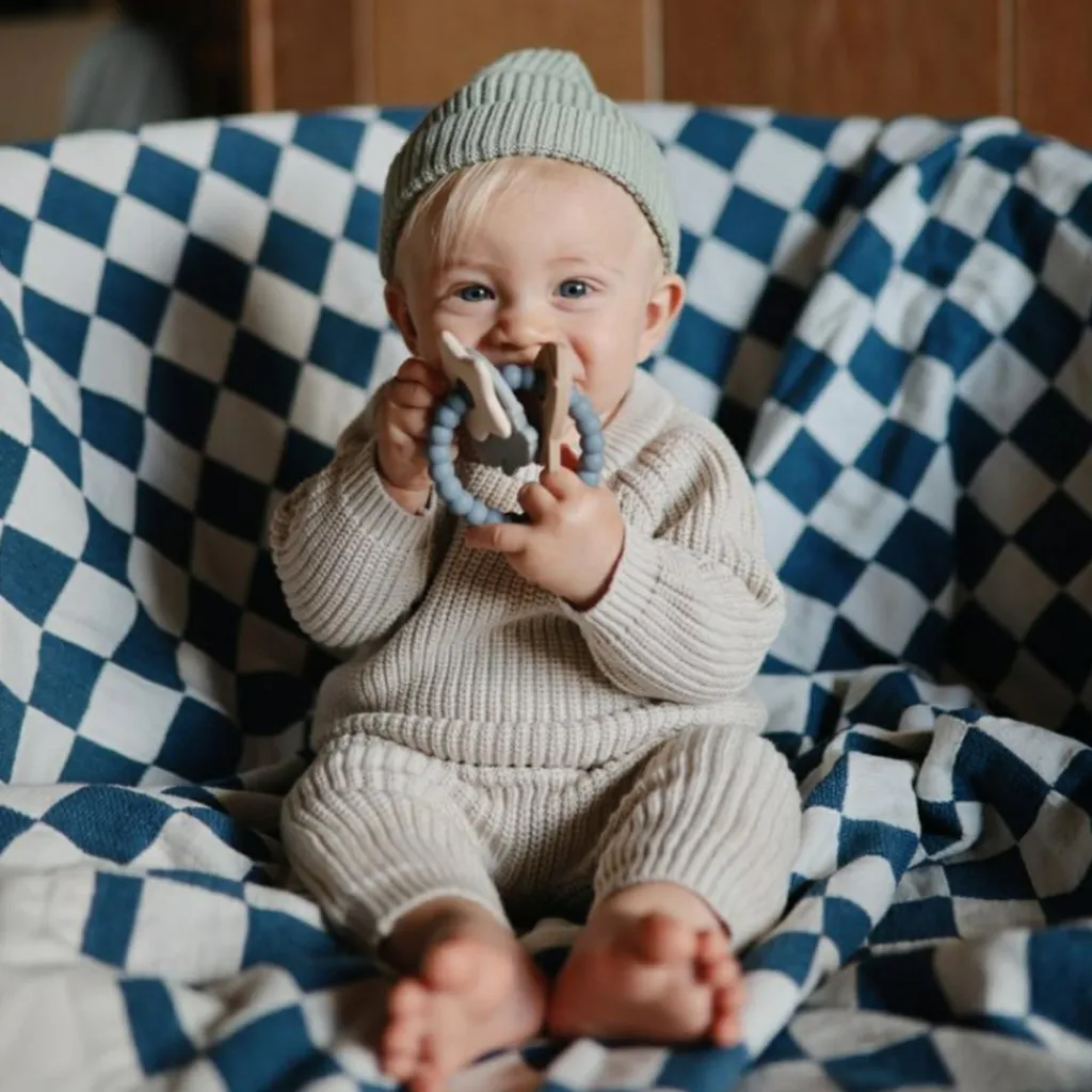 Mushie Jouet de dentition Ring Space